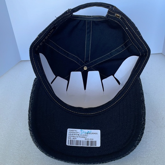 STETSON Black Baseball Cap Mens Hat Adjustable Strapback NWT - Picture 9 of 11